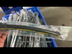 Lappicciatrici di silicone nero flessibile resistenza a tutte le condizioni climatiche